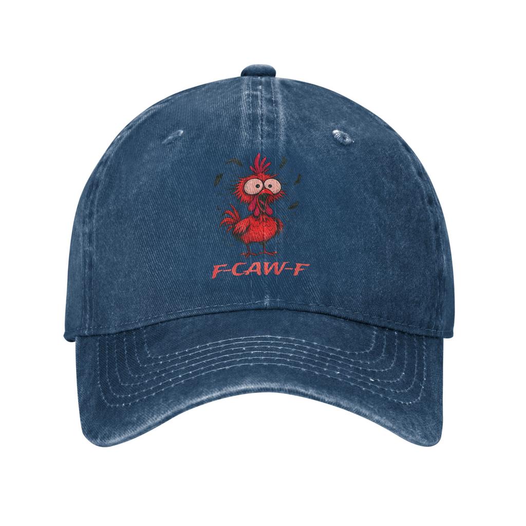 Baseball Cap F Caw F Rooster Funny Bird Fcawf Summer Casual Trucker Hat Men Adult Design Running Hippie Adjustable Baseball Caps