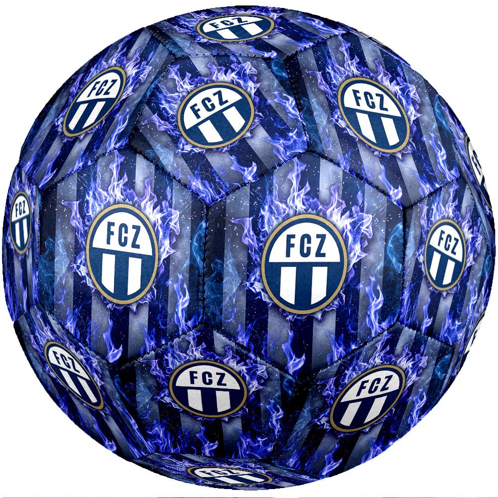 FC Zürich Taglia 5 Pallone da Calcio Standard Resistente per Allenamento e Partita per Sport all'Aperto per Adulti