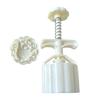Holiday Pastry Shaping Tool, 75G Manual Mooncakes Press with Plastic Body and Smooth Inner Wall for Crystal Cakes and Seasonal Baking Projects