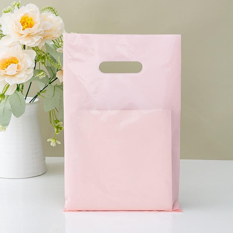 

50 Reusable Party Gift Bags Corporate Event Promotional Packaging Bags Suitable for Clothing Glasses Cosmetics Accessories Flat Mouthed Tote Pouchs 20x30cm 50pcs