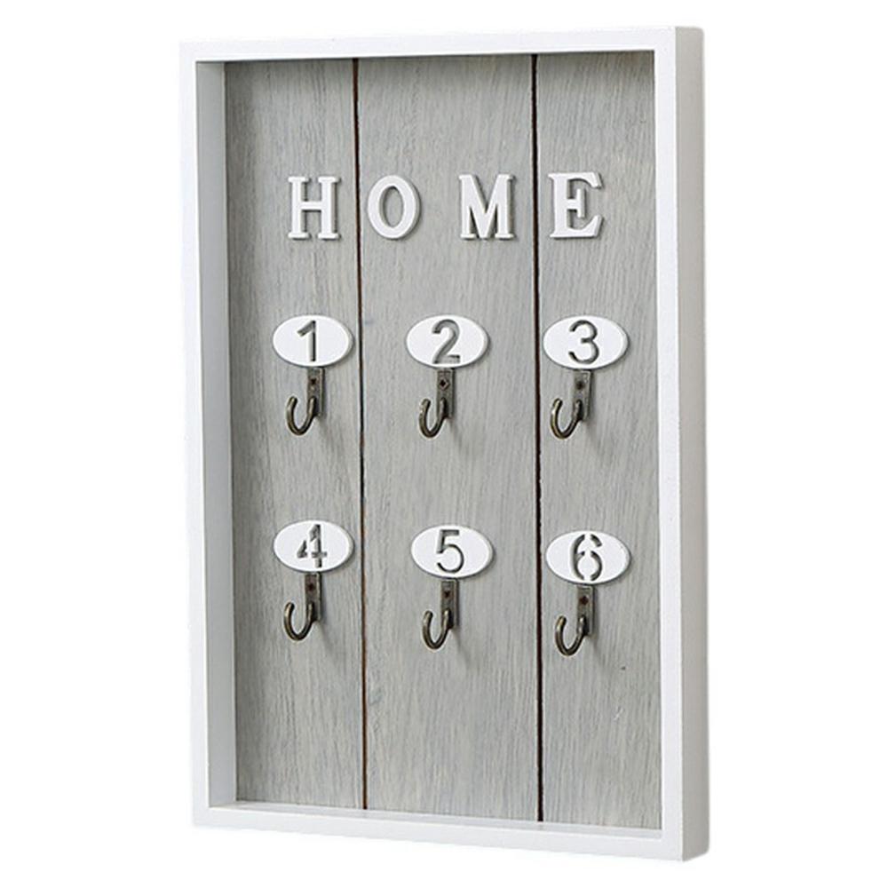 Creative Wall-Mounted Key Jewelry Hanging Holder Organizer Entryway Decorative Storage Rack