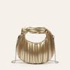 Fashionable Hand-held Ladies' Bag with Pleated Cloud Underarm Bag and Fashionable Women's Hand-held Crescent-shaped Dumpling Bag