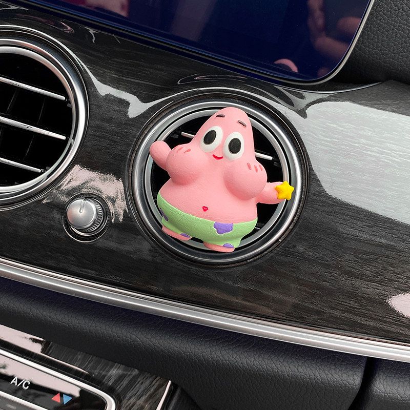 

Cute Paida Star Car Decoration Car Aromatherapy Dashboard Car Decoration Supplies Cartoon Fragrant Stone Car Accessories Cute (Patrick Star)