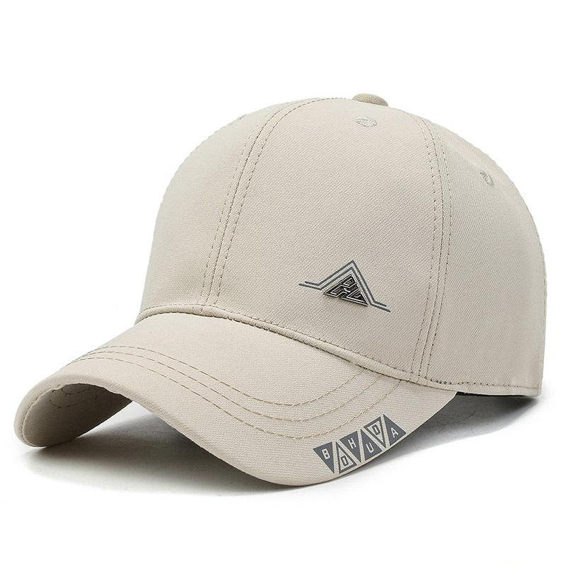 Hat Men's Shade Baseball Cap Women's Spring and Autumn Trend Brand Versatile Hat Printed Cotton Polyester Casual Hat Dome Sun Hat