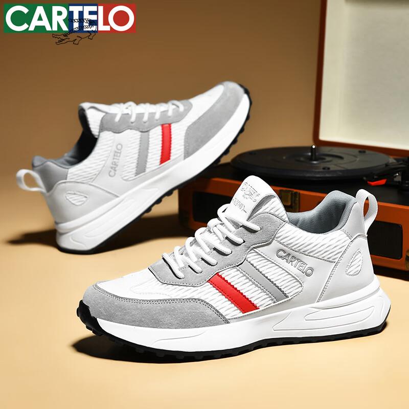 CARTELO Men s Breathable Mesh Running & Casual Shoes EU 43