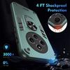 Armor Shockproof Magnetic Ring Stand Holder Case For Xiaomi Redmi 14C 14 C Redmi14C 4G Lens Cover For Poco C75 C 75 PocoC75