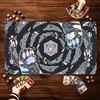 Cosmic Swirl Mystic Rune Pattern Game Playmat Non Slip Rubber Smooth Extended Table Mat For Trading Card Game Tabletop Sessions