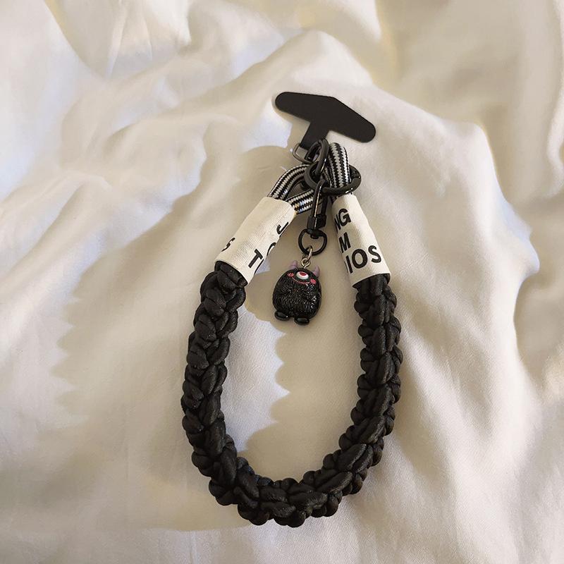 

Мультяшный милый монстр телефон цепочка кулон для iPhone для Samsung Huawei Xiaomi ремешок для смартфона веревка брелоки сумка украшение