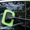 Auto Ruitenwisser Schoonmaakborstel Set, Lange Steel Ramenwasser met Microvezel Pad, Interieur Auto Glas Schoonmaakhulpmiddel voor Voorruit en Ramen