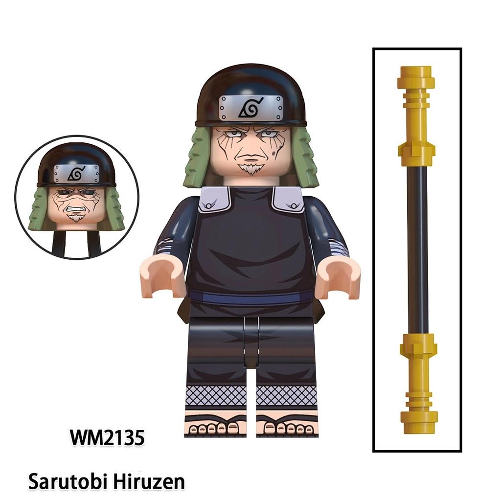 Sarutobi Hiruzen Gaara Building Blocks Toy Gift