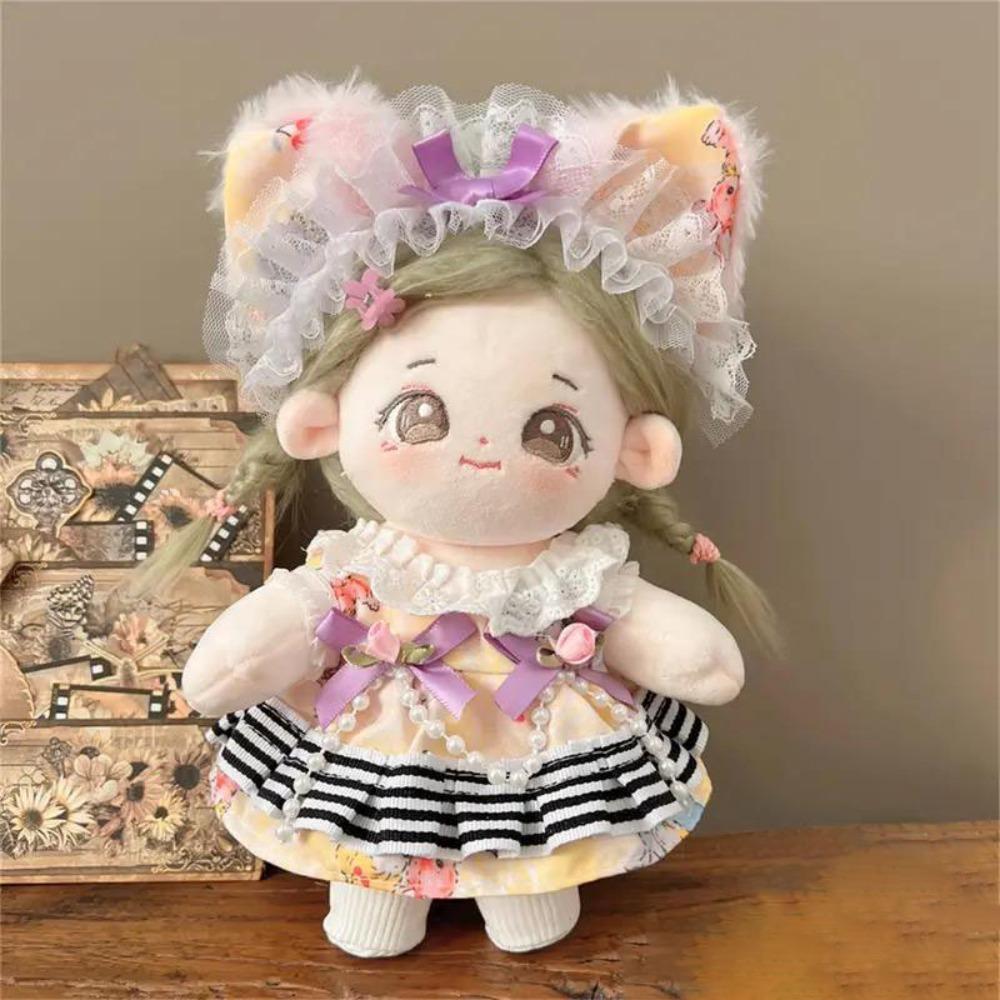 20cm Doll Clothes DIY Princess Dress Cute Lolita Outfit  Girl