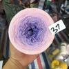 300g/pcs Colorful Pure Cotton Cake Gradient Cotton Rainbow DIY Scarf Shawl Skirt Wool Yarn Crochet