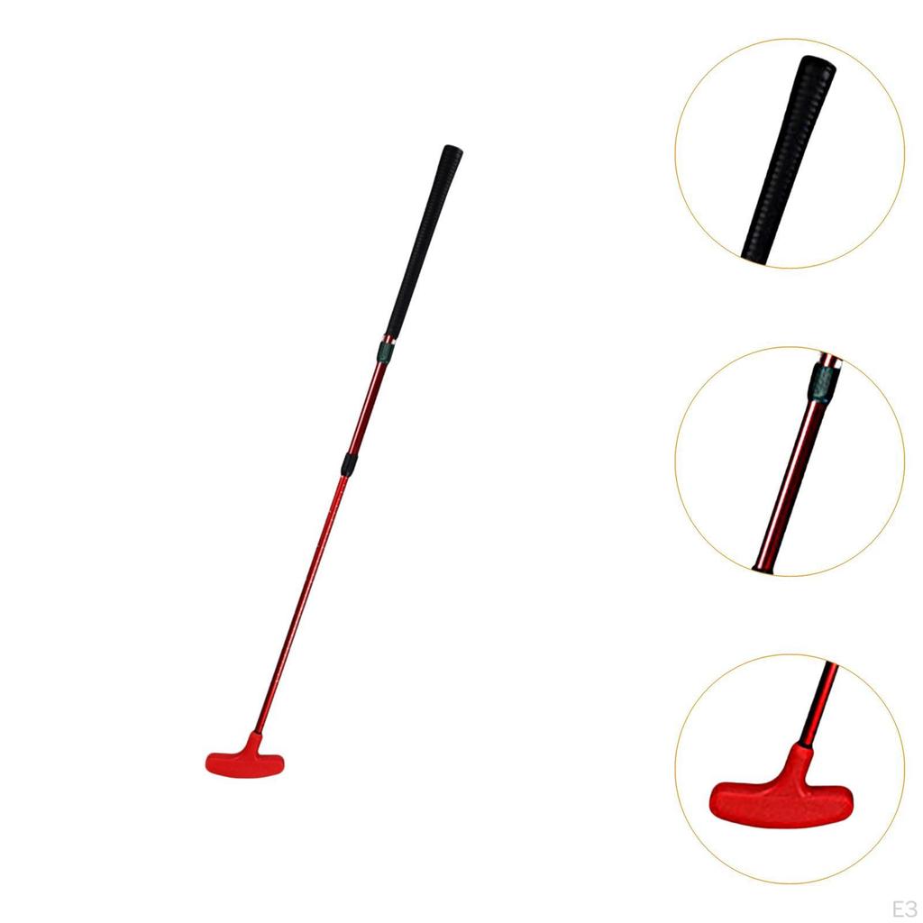 Golf Putter Einziehbarer Schläger, Rechts- und Linkshänder Leichtgewicht Junior Einstellbar Zwei Wege