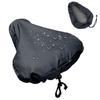 Universal Waterproof Bicycle Seat Cover with Drawstring for Sun and Rain Protection - Fits Mountain and Road Bikes