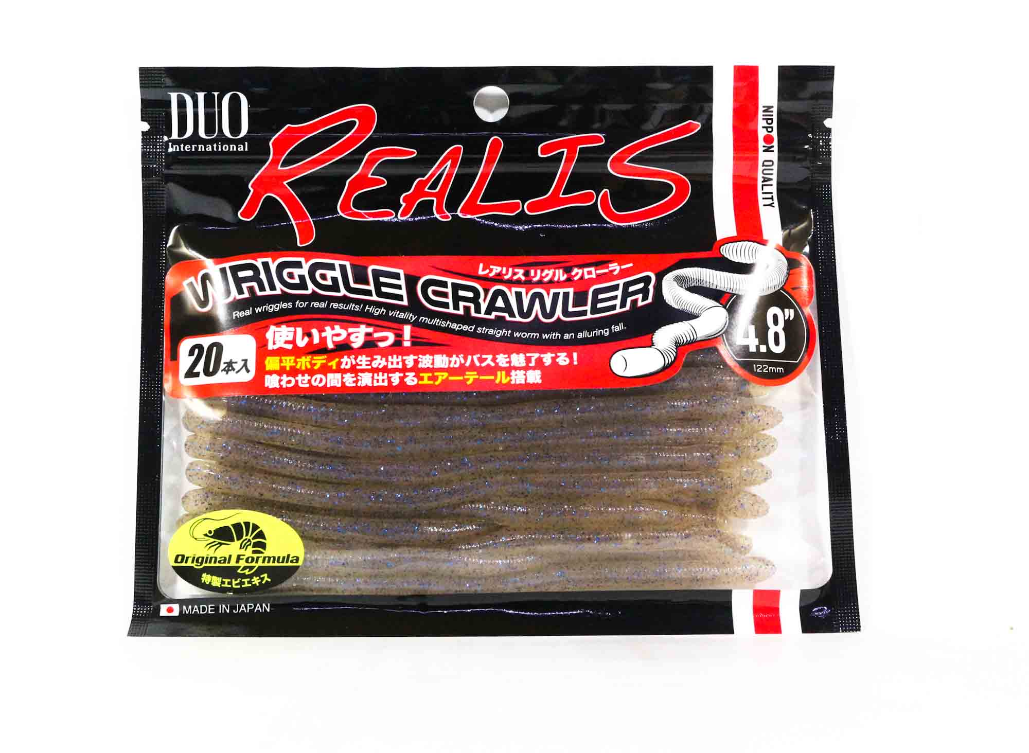 

Duo Soft Lure Wriggle Crawler 4,8 дюйма F030 (6186)