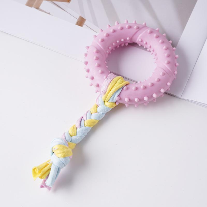 Durable TPR Dog Teething Stick: Bite-Resistant, Self-Play, Boredom Relief Toy