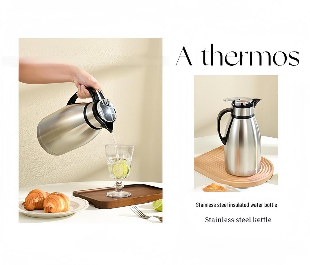 Large Capacity Stainless Steel Vacuum Insulated Kettle