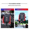 15W Waterproof Wireless Charging Phone Holder for Bikes and Motorcycles