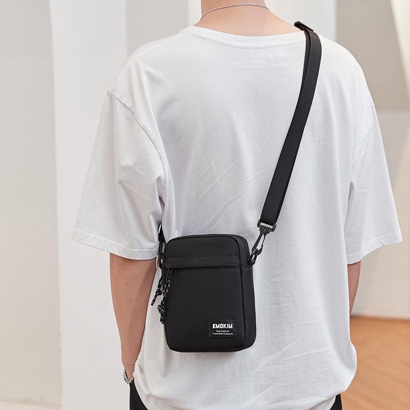Trendy Men's Mini Crossbody Bag - Lightweight, Simple, Casual Shoulder Phone Bag