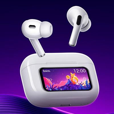 Fones de Ouvido True Wireless ANC HOCO EW72 com Tela Sensível ao Toque Colorida