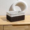Toy Storage Storage Baskets Imitation Rattan Storage Box New Hand-woven Baskets  Home Decor