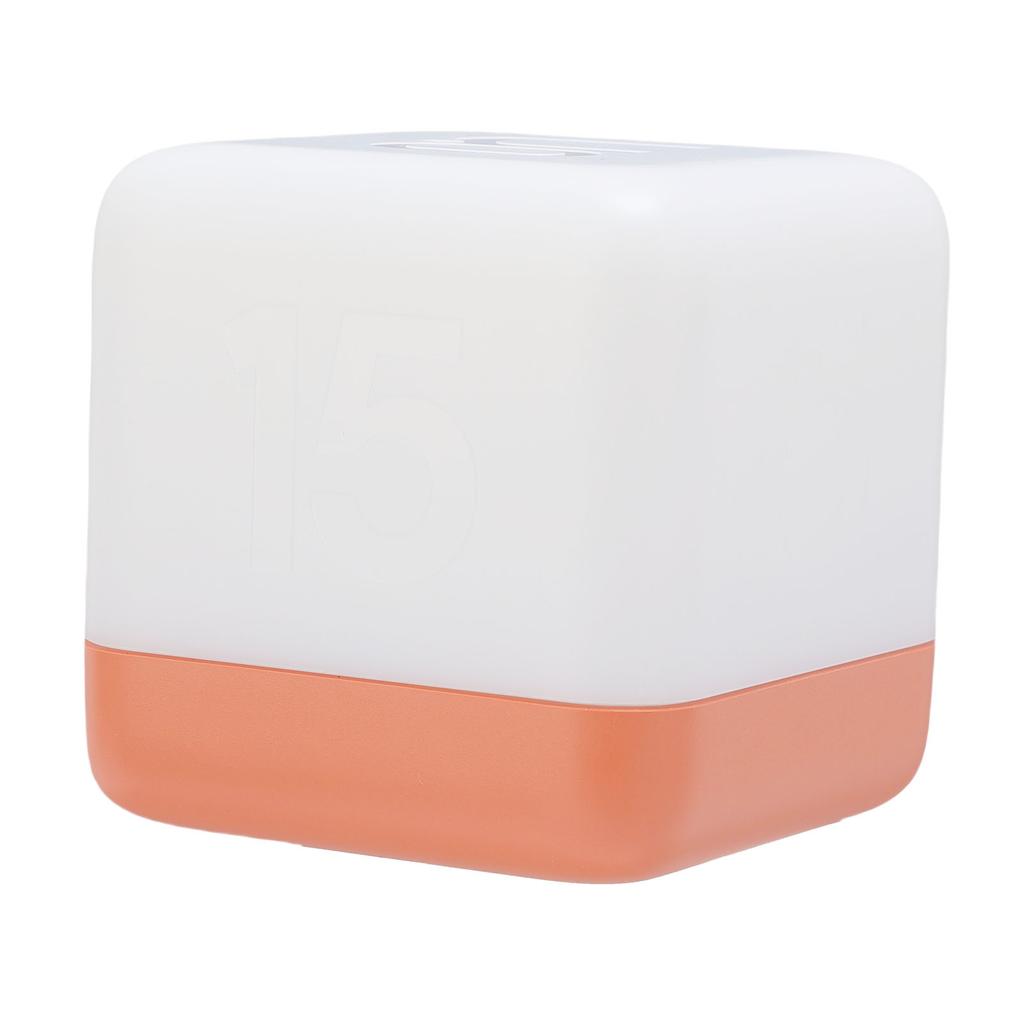 LED Night Light Kids Adults Bedside Light Cube Flip Timer USB Rechargeable Movable Lamp for Baby Nursery