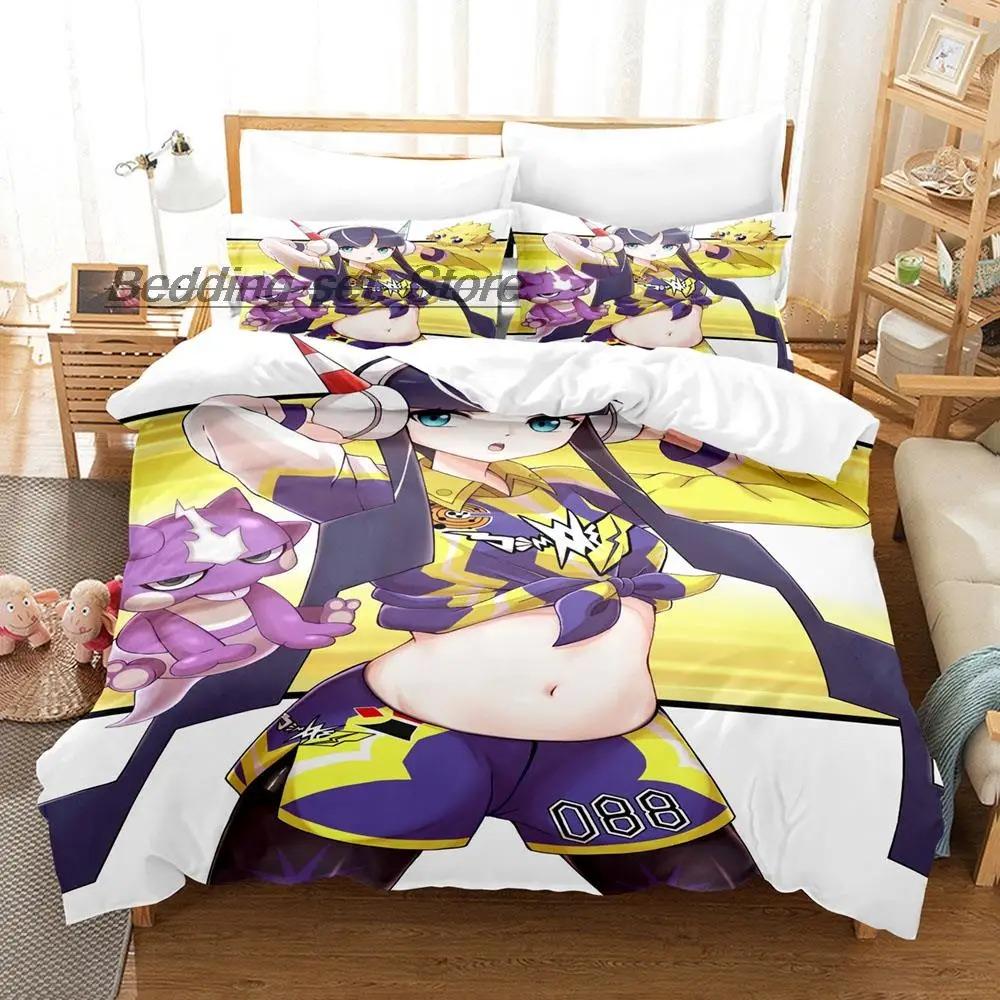 Kawaii Marnie Bedding Set Single Twin Full Queen King Size Bed Set Aldult Kid Bedroom Duvetcover Sets 3D Anime Bed Sheet Set