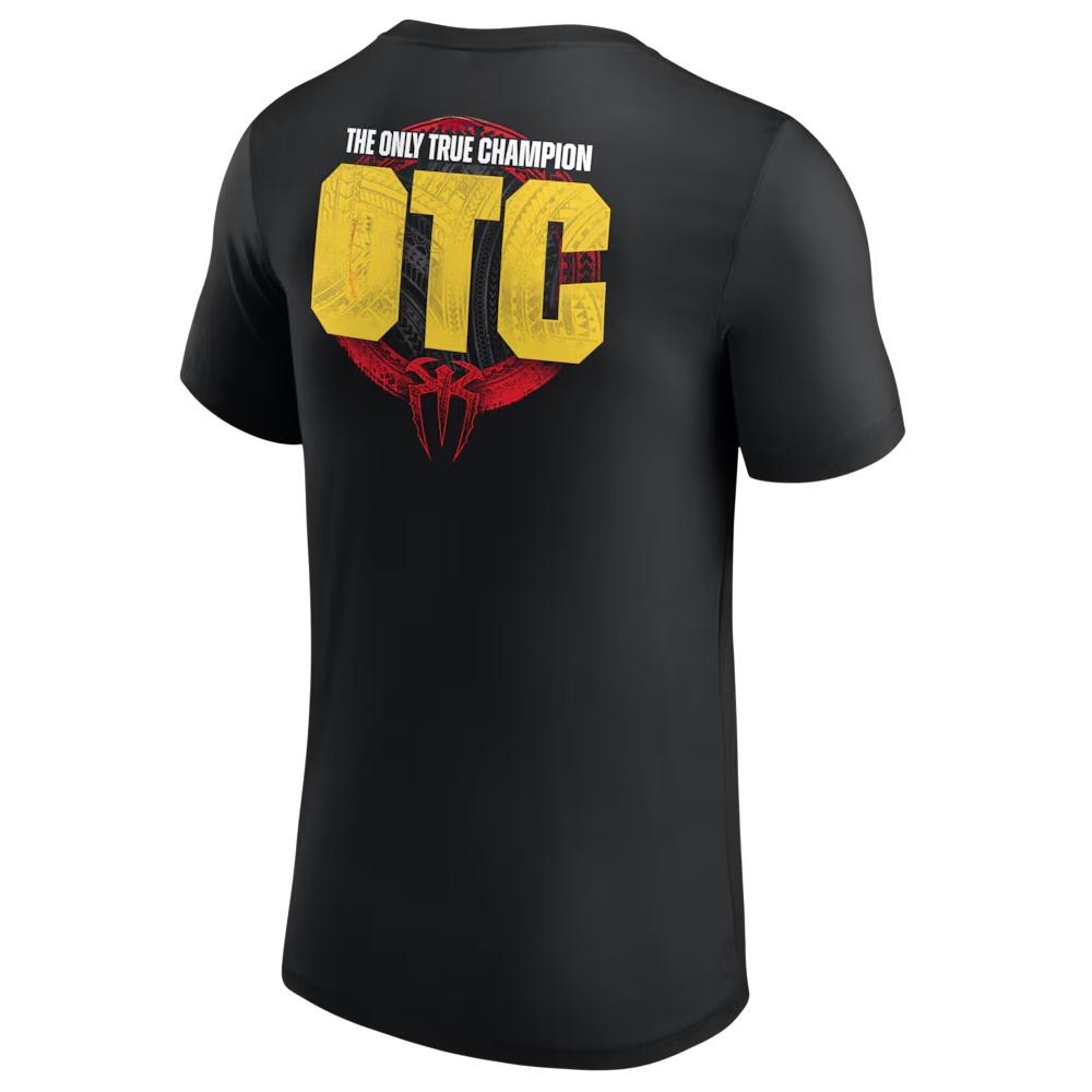 Heren Zwart Roman Reigns Aura Cartoon T-shirt 3D Geprint Zomer Buiten Sportshirt Modieuze Dagelijkse Casual Topjes met Korte Mouwen