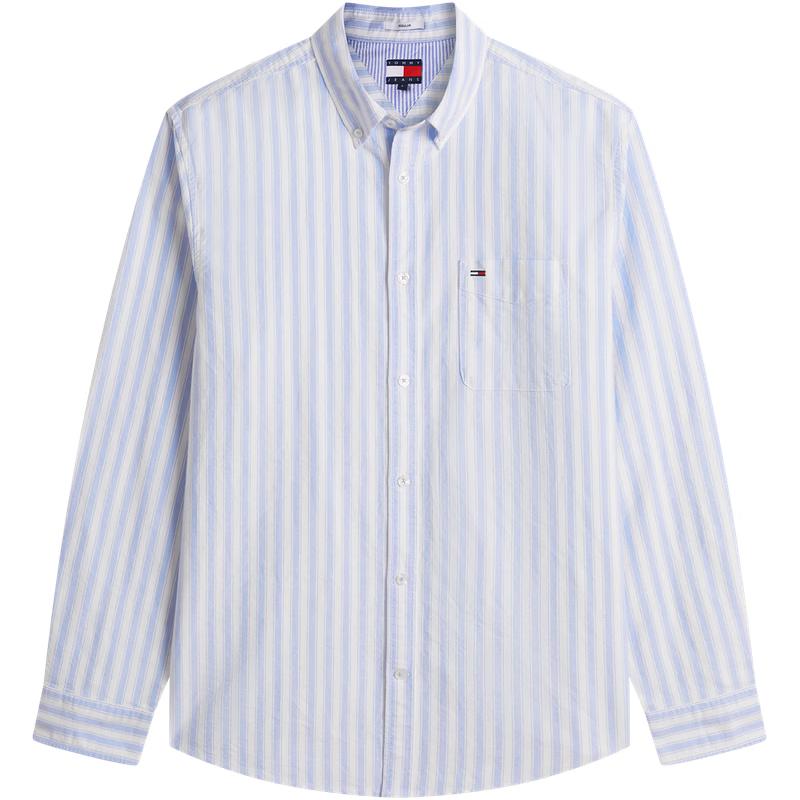 

Чоловіча сорочка в смужку Oxford з довгим рукавом TOMMY JEANS S