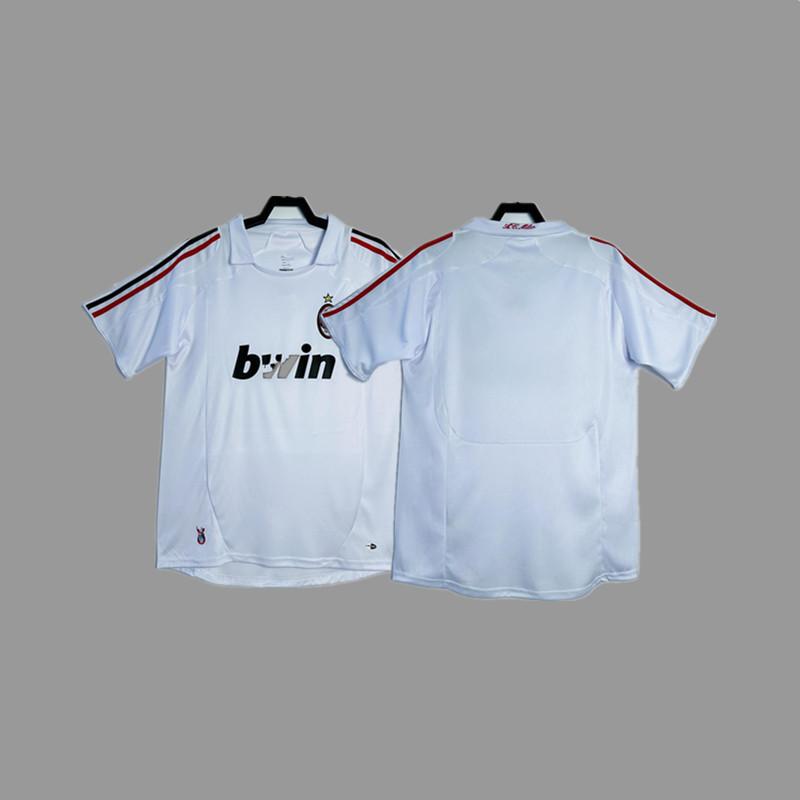 Retro jersey, football jersey, classic nostalgic replica Thai jersey, game training jersey, short-sleeved sportswear.