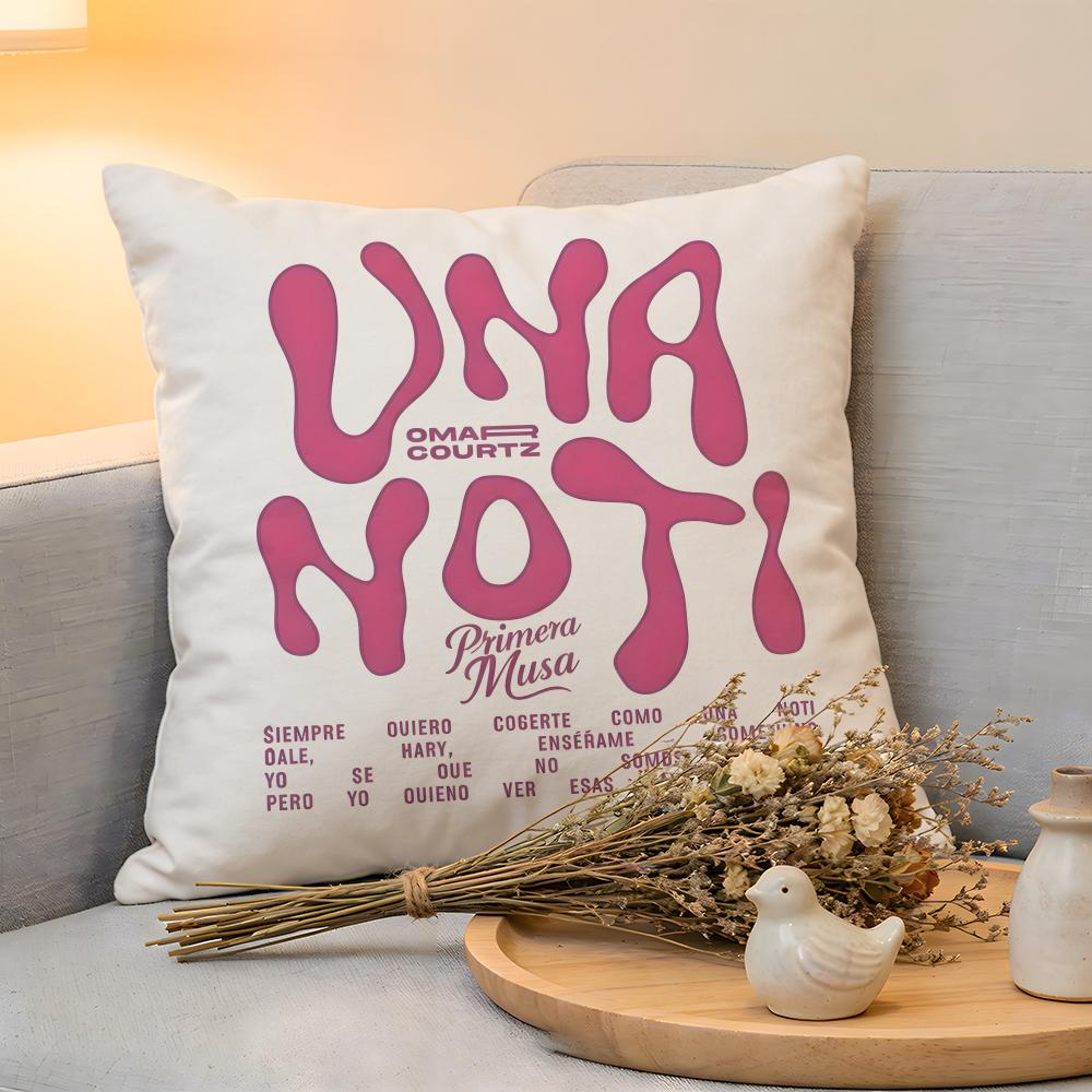 Cushion Cover  Linen  SkinFriendly Soft Decorative Case for Sofa Home Decor Primera Musa OOmar Courtz Pillow cover