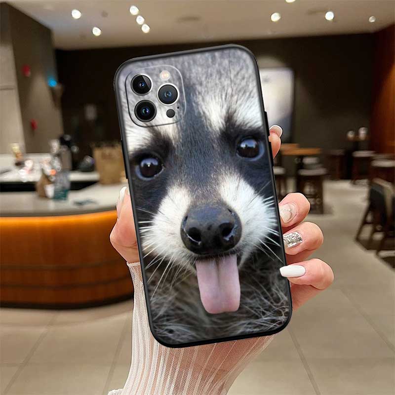 UP4 Animal Raccoon Fox New High-End Shell Phone Case for Xiaomi Poco C40 C50 C51 C55 C65 C71 C75 F3 F5 F6 F7 M2 M3 Pro Ultra