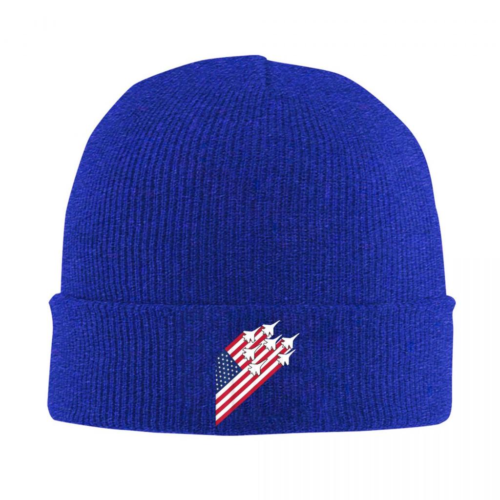 USA American Flag Warm Knitted Cap Winter Knit Bonnet Hat Skullies Beanies Hip Hop Caps for Unisex
