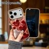 Phone Case: Lambskin 2D Flat Samsung Galaxy A34 A35 M05 M06 S20 S22 S21 FE Plus 5G Protective Case, Heart Theme, Christmas and Halloween Gift