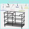 Moderner Minimalistischer Edelstahl Gitter Stiftehalter und Zahnbürsten Organizer für das Badezimmer