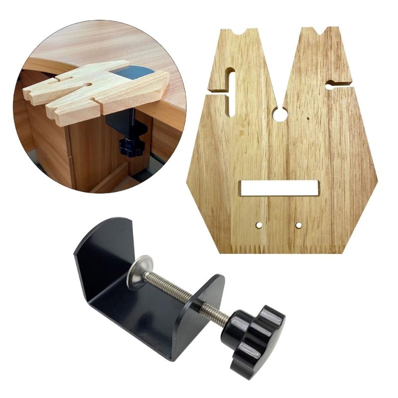 Versatile Jewelry Display Clamp Adjustable Width Benchtop Pin Tabletop Jewelry Holder for Jewelers and Photographers