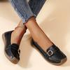Solid Color Loafers Lightweight Comfortable Casual Shoes For Spring Season Women