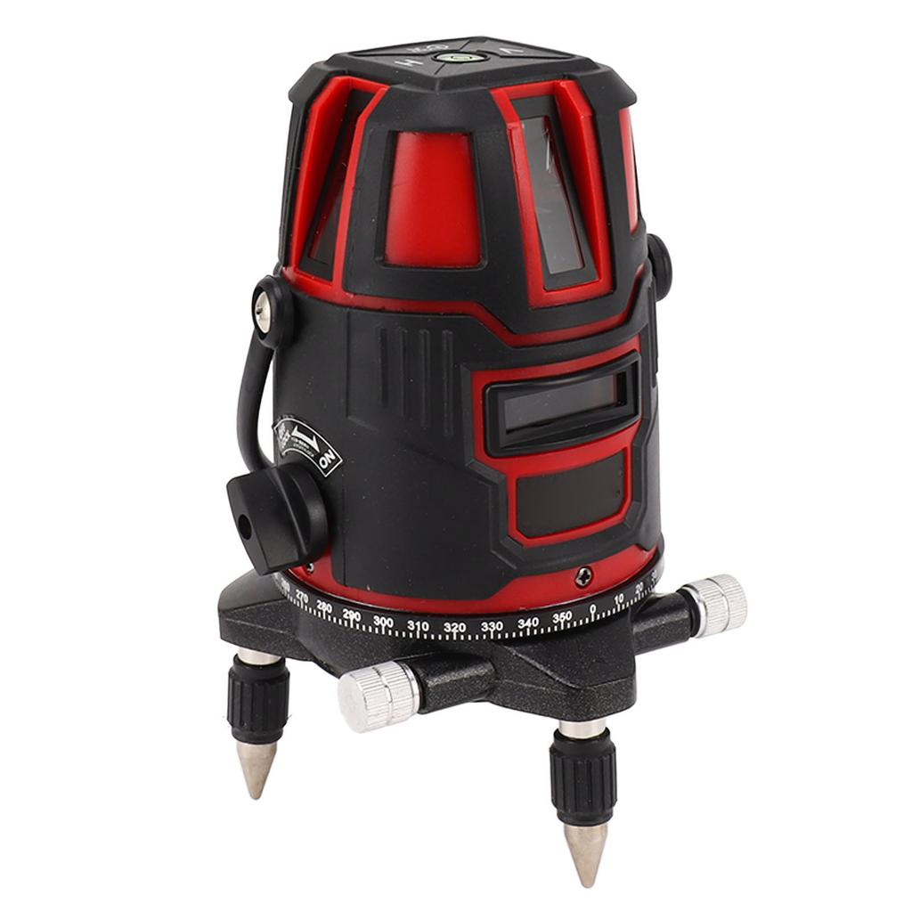 Laser Line Leveler 5 Lines Self Leveling Tool High Accuracy Vertical and Horizontal Laser Line Level