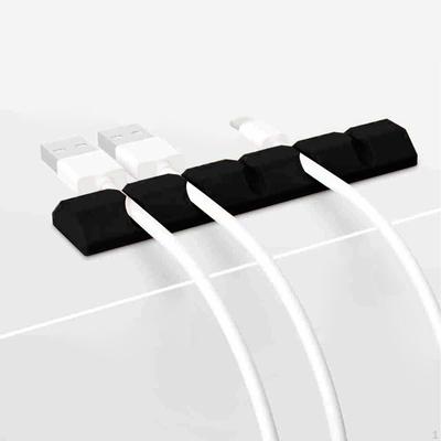 Cable Clips ,Cable Management ,USB Charger Wire USB Holder for Desktop Home, Car ,Office