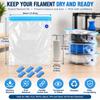 Moisture Resistant 3D Printing Material Bags Reusable Sealing Bags  Printer Material Organization