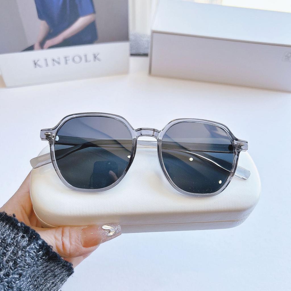 Fashion Square Retro Tr90 Polarized Sunglasses Wind Lazy Wind Men'S And Women'S Sunglasses Trend