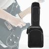 Electric Guitar Transport Bag Oxford Cloth Water Resistant Exterior Comfortable Shoulder Strap Guitar Carrying Backpack