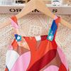 Girls Stylish Summer Thin Jumpsuit - Kids Casual One-Piece
