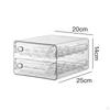 Layer Egg Storage Unit for Refrigerator, Stackable Container Eggs