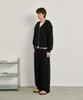 GLW Wide Double-Pleat Sweatpants Black