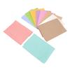 10 Stück Baumwoll-Quiltstoff Uni Köper Näh-Quiltstoffe für DIY Nähprojekte
