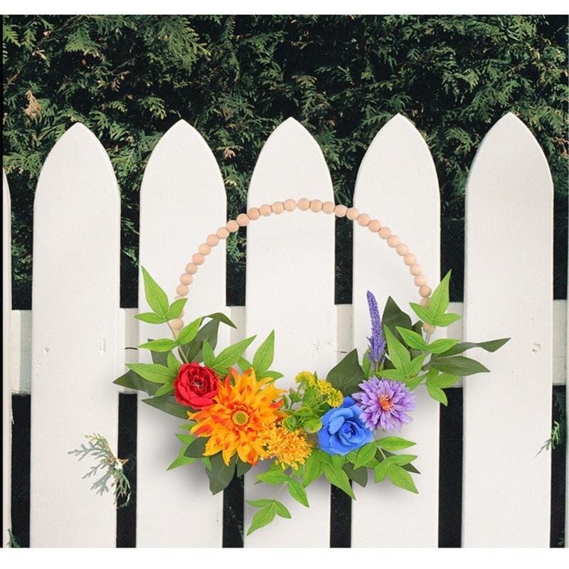 Front Door Wreath for Wall Garden Wedding Party Indoor and Outdoor Decorations