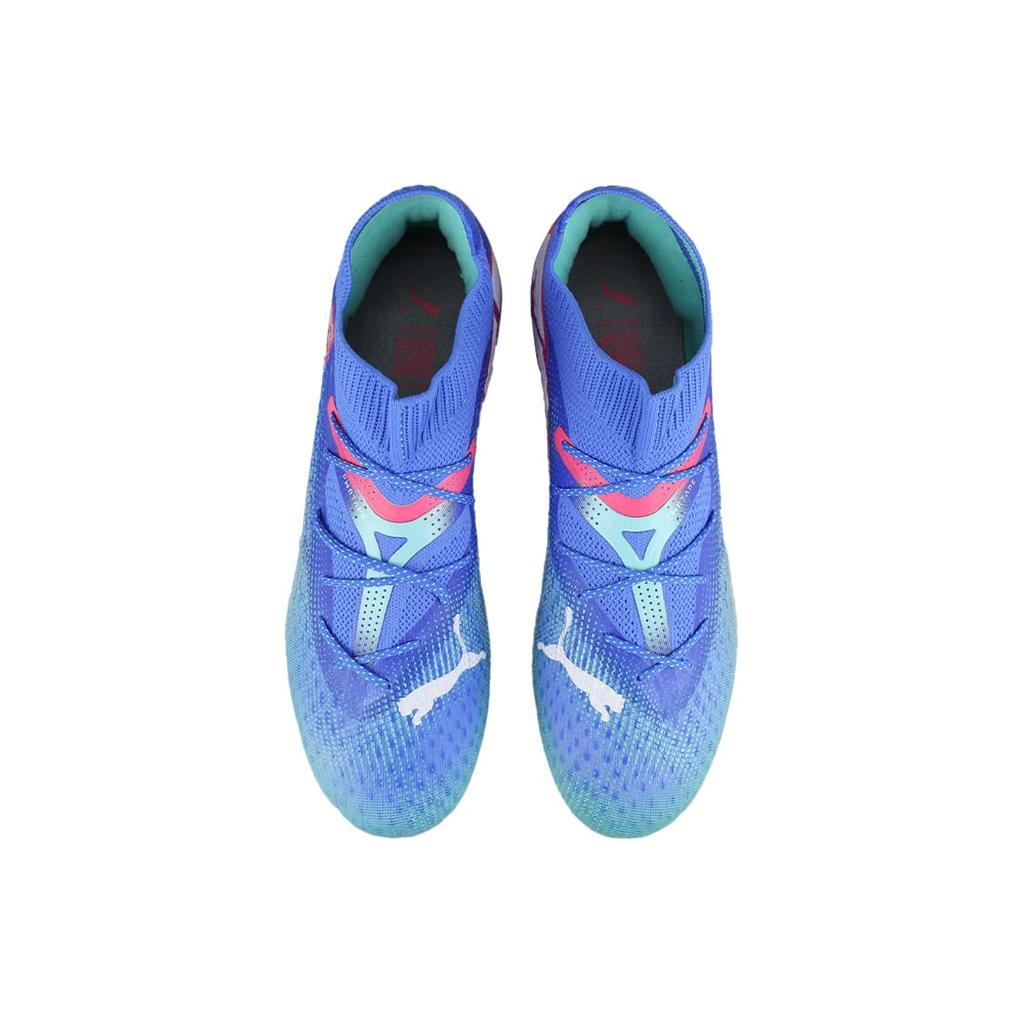 PUMA FUTURE 7 Abrasion Resistant Soccer Shoes Men's Blue 107922-01