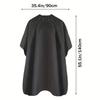 1PC Black Haircutting Bibs Bibs Adult Haircutting Bibs Apron Black Haircutting Bibs