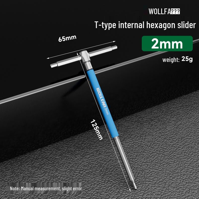 Hexagon Screwdriver Set: 6-Point Extended Handle (H2.5, H3, H6)